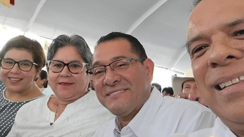 Presencia de Saúl Armando Rodríguez Rodríguez en la visita de la Dra. Claudia Sheinbaum Pardo