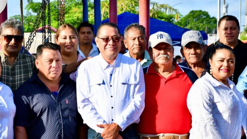Asiste Saúl Armando Rodríguez al tianguis campesino del programa Sembrando Vida en Centla