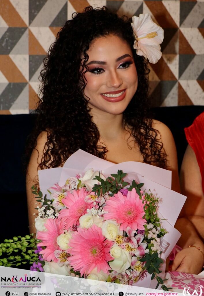 Emily de la Cruz Ramón, representante de Nacajuca para la Feria Tabasco 2026