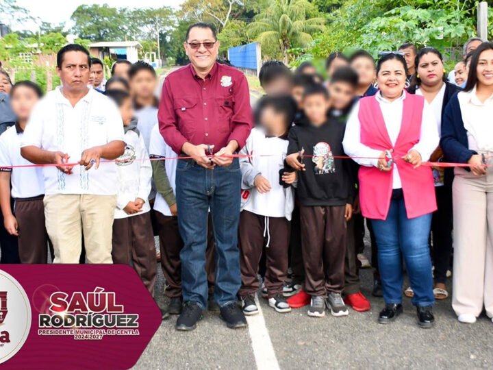 Saúl Armando Rodríguez Rodríguez inicia la pavimentación en calles de Francisco I. Madero