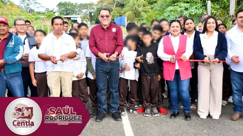 Saúl Armando Rodríguez Rodríguez inicia la pavimentación en calles de Francisco I. Madero