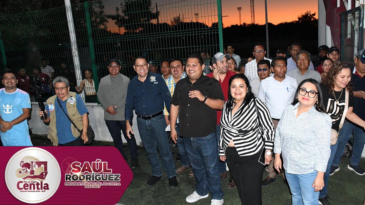 Revisan estado de la Unidad Deportiva en Frontera previo a remodelaciones por el Ayuntamiento de