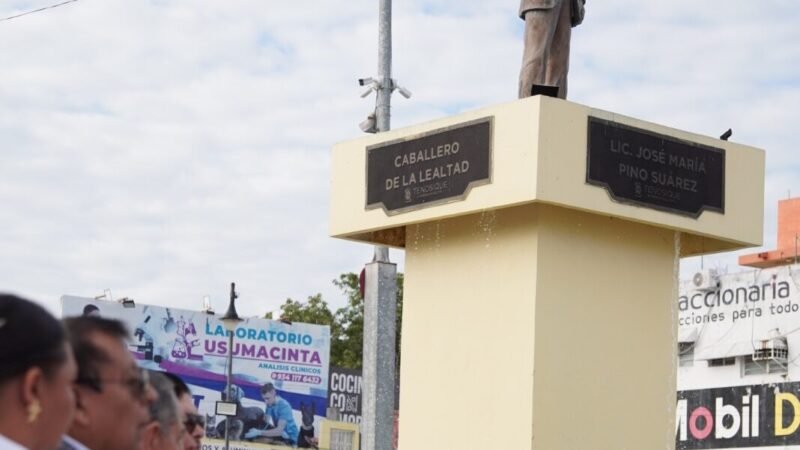 Tenosique celebra el 113 aniversario de la Marcha de la Lealtad