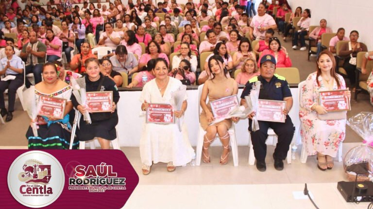 Celebran el Día Internacional de la Mujer en Centla con la Dirección de Atención a la Mujer y