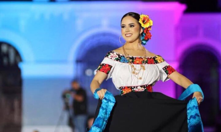 Carlota Mariel Díaz Mayo, representante de Centla, presenta ante medios en Villahermosa