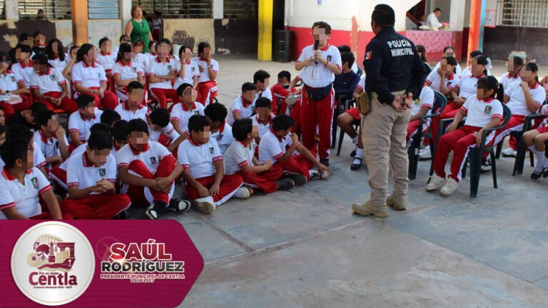 Dirección de Tránsito realiza jornada de concientización en la Semana Nacional de Educación Vial