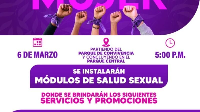 Tenosique celebra el Día Internacional de la Mujer con servicios médicos gratuitos