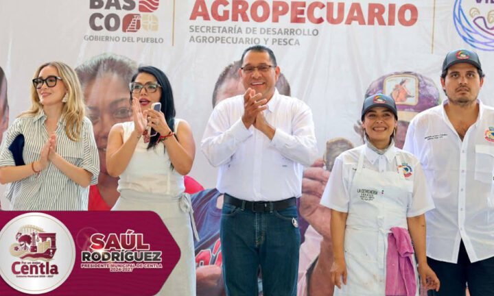 Saúl Armando Rodríguez Rodríguez inaugura el primer festival gastronómico de ostión y tilapia