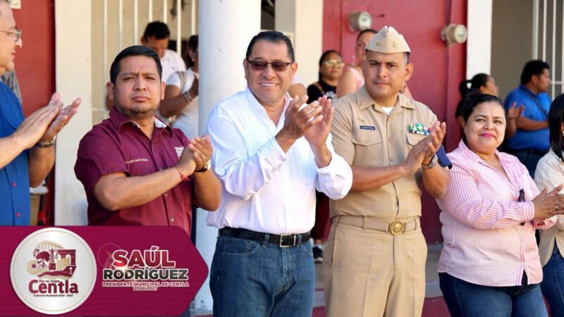 Saúl Armando Rodríguez da inicio a la jornada estatal de descacharrización 2026 en Centla