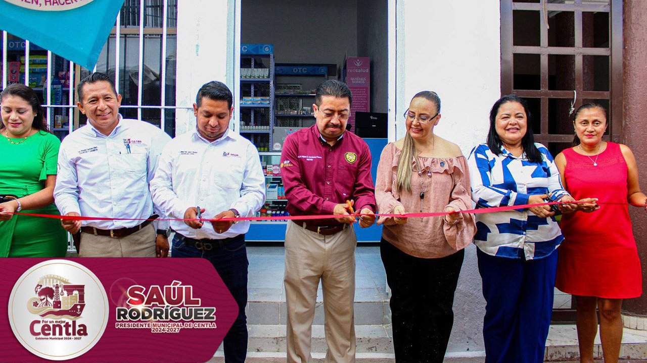 Inauguración del primer centro de atención de la Fundación Red Salud Internacional en Centla