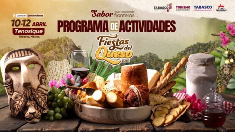 Fiestas del Queso 2026 unirán gastronomía, música y cultura en Tenosique