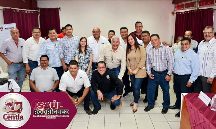 Presente Saúl Armando Rodríguez Rodríguez en la instalación del Consejo Municipal de Movilidad